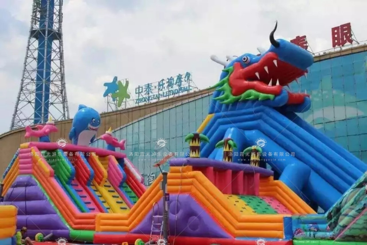 榕江儿童乐园充气游泳池